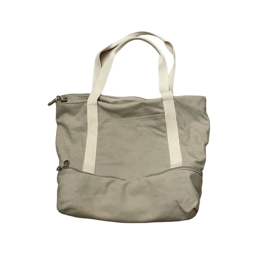 Lo & Sons Women's Catalina Deluxe Weekender Bag Tan Organizer Travel Gym Work